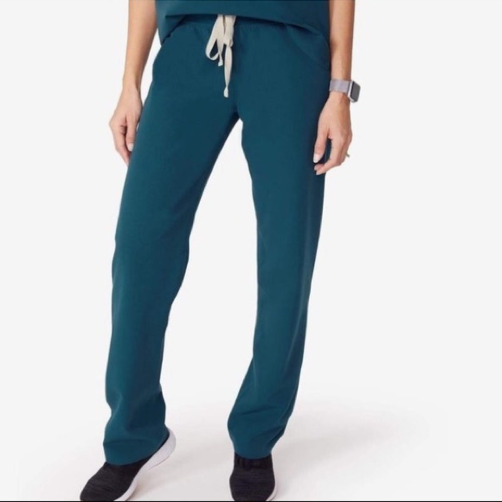 Figs Carribean Blue Livingston Scrub Pant